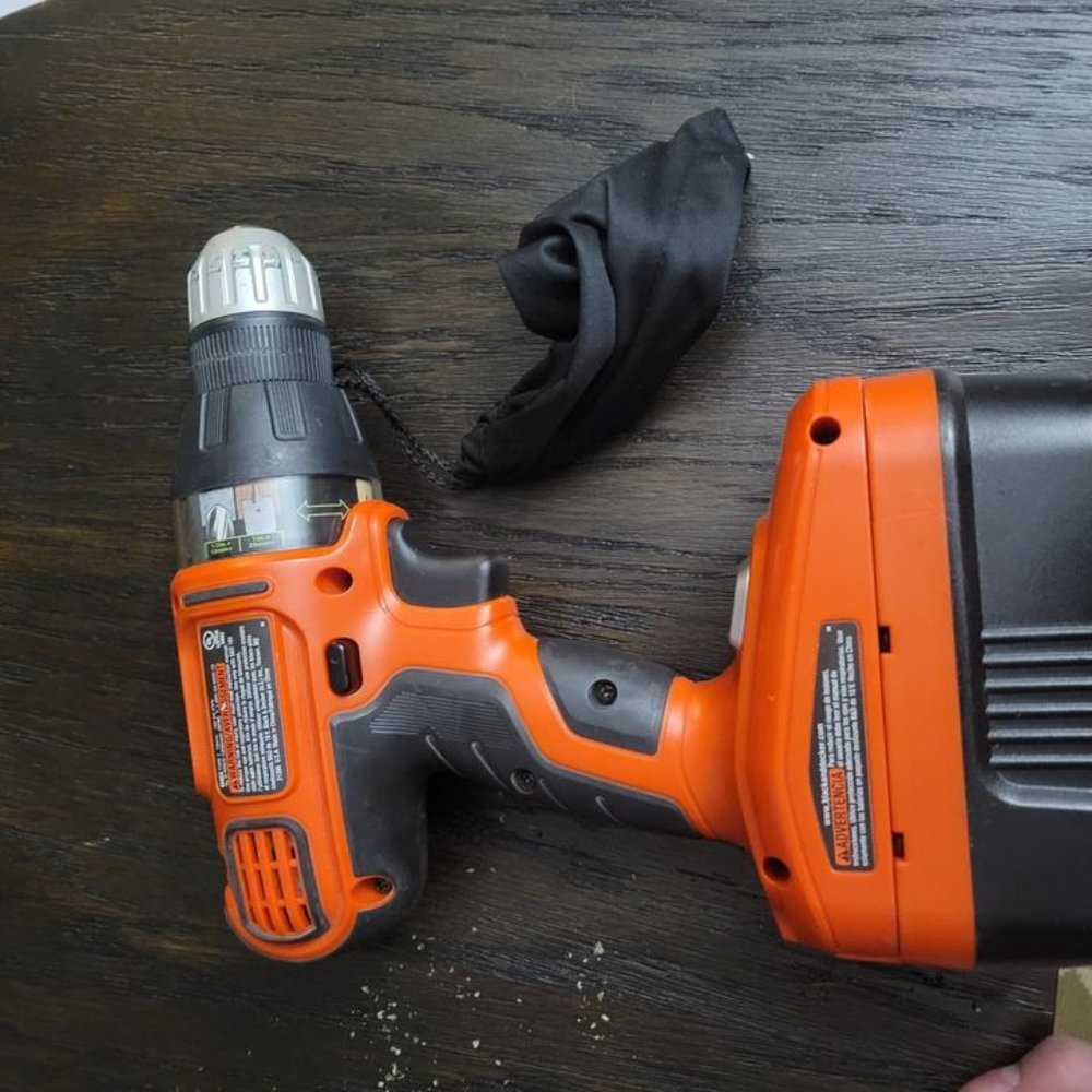 Black and Decker Drill with Bits